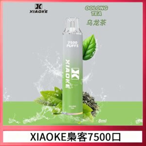 XIAOKE梟客7500Puffs跑馬燈拋棄式電子煙 可發光一次性